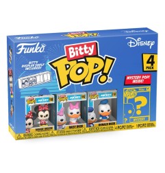 Disney - Pack 4 figurines Bitty POP! Vinyl Minnie 2,5 cm
