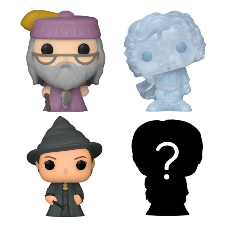 Harry Potter - Pack 4 figurines Bitty POP! Vinyl Dumbledore 2,5 cm