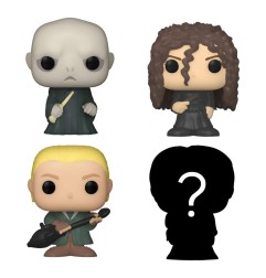 Harry Potter - Pack 4 figurines Bitty POP! Vinyl Voldemort 2,5 cm