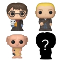 Harry Potter - Pack 4 figurines Bitty POP! Harry 2,5 cm