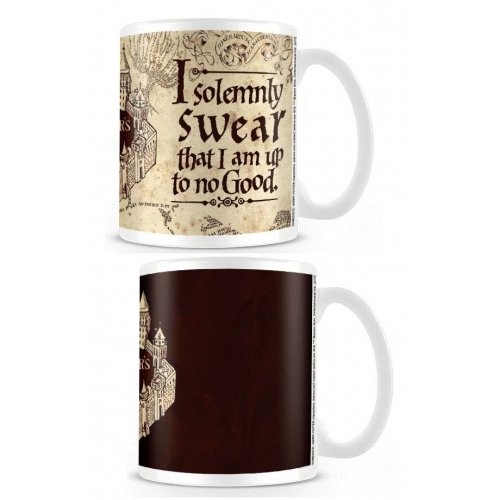 Harry Potter - Mug effet thermique Marauder's Map