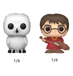 Harry Potter - Pack 4 figurines Bitty POP! Harry 2,5 cm