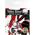 Tokyo Ghoul - Pack 6 badges Mix