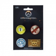 Overwatch - Pack 4 badges Roadhog