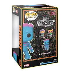 Les Gardiens de la Galaxie Vol. 3 - Figurine POP! Super Sized Jumbo Groot (BLKLT) 25 cm