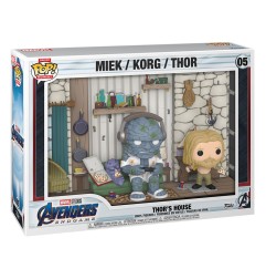 Avengers Endgame - Pack 2 Figurine POP! Moments Deluxe Thor's House 9 cm
