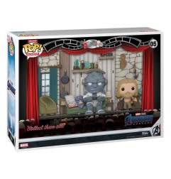 Marvel - Avengers Endgame pack 2 POP Moments Deluxe Vinyl figurines Thor's House 9 cm
