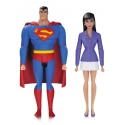 Superman l'Ange de Metropolis - Pack 2 figurines Lois & Lane 15 cm