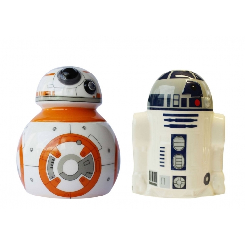 Star Wars Episode VII - Salière et poivrière BB-8 & R2-D2