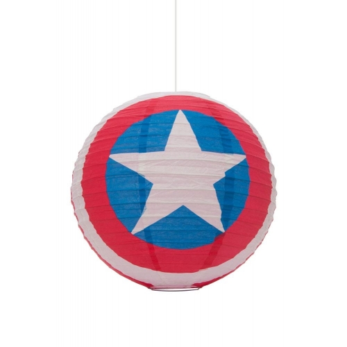 Marvel Comics - Lanterne Boule en Papier Captain America 30 cm