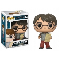 Harry Potter - Figurine POP! Harry Potter avec la carte du Marauders 9 cm
