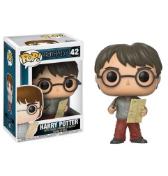 Harry Potter - POP! Movies Vinyl figurine  with Marauders Map 9 cm