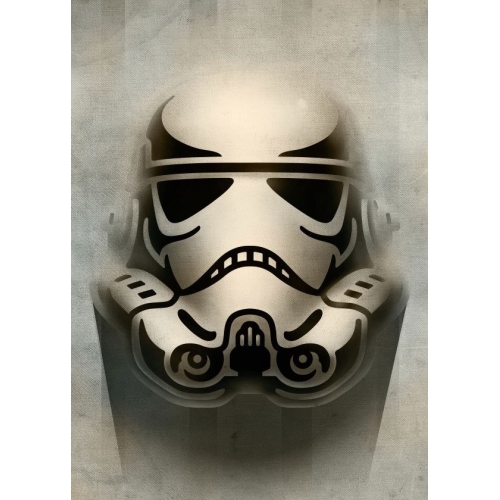 Star Wars - Poster en métal Masked Troopers Animated 32 x 45 cm