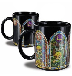 Legend of Zelda, The - Legend of Zelda mug effet thermique Link
