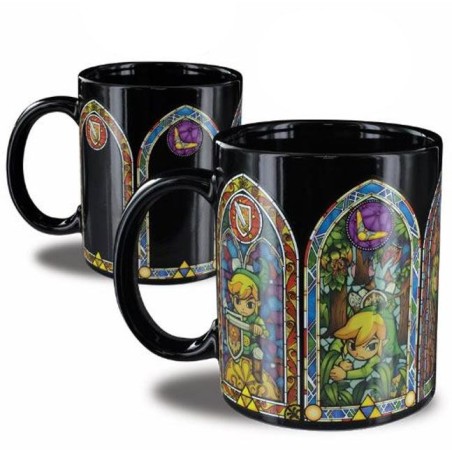 Legend of Zelda, The - Legend of Zelda mug effet thermique Link