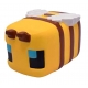 Minecraft - Figurine anti-stress Mega Squishme série 3 Abeille 15 cm