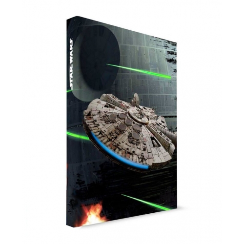 Star Wars - Cahier lumineux Millenium Falcon