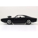 Fast & Furious - Réplique métal 1/24 Dodge Charger 1970 Matt Black