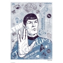 Star Trek - Lithographie Spocks Brain 42 x 30 cm