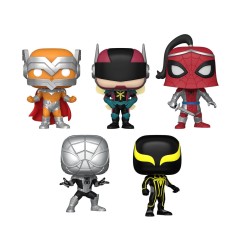 Marvel - Pack 5 figurines POP! Vinyl Year of the Spider Special Edition 9 cm