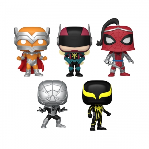 Marvel - Pack 5 figurines POP! Year of the Spider Special Edition 9 cm