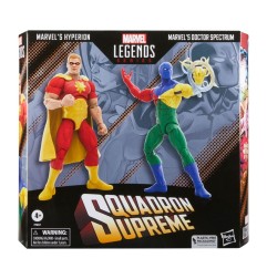 Squadron Supreme Marvel Legends - Pack 2 figurines 's Hyperion & 's Doctor Spectrum 15 cm