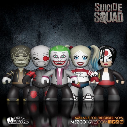 DC Universe - Set de figurines Mini Mez-Itz Suicide Squad 5 cm