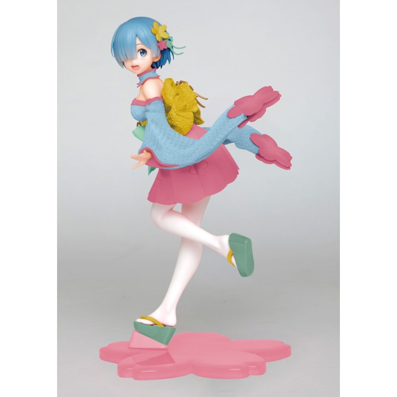 Re:Zero - Statuette PVC Precious Rem Sakura Ver. Renewal Edition 23 cm