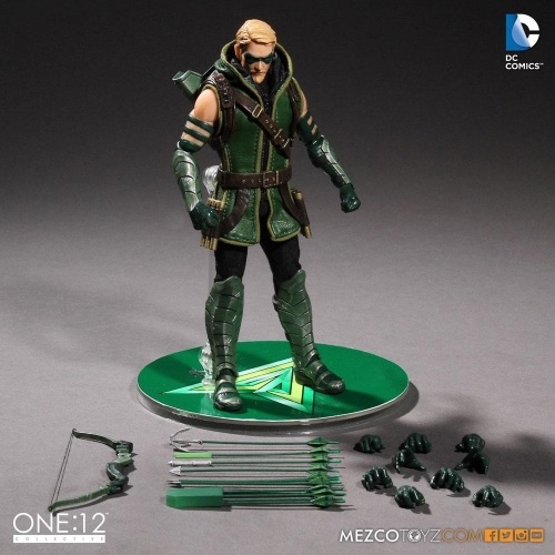 DC Comics - Figurine 1/12 Green Arrow 17 cm