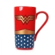 Wonder Woman - Mug Latte-Macchiato Logo Wonder Woman