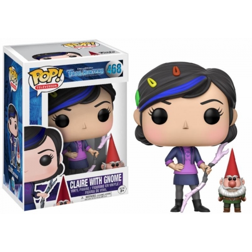Chasseurs de Trolls - Figurine POP! Claire & Gnome 9 cm