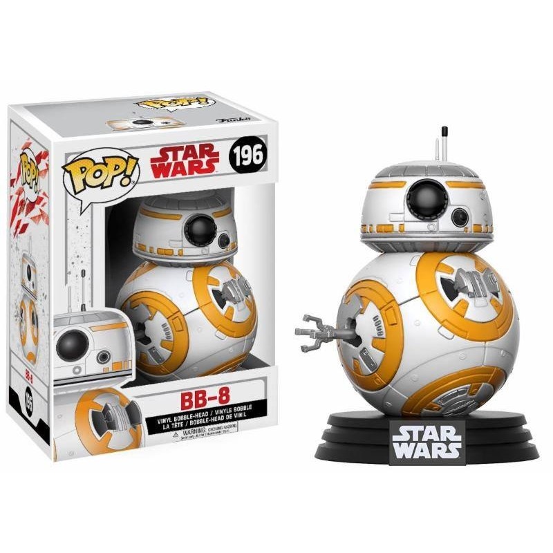 Star Wars - Episode VIII POP! Vinyl Bobble Head BB-8 9 cm