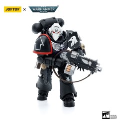 Warhammer 40k - Figurine 1/18 Raven Guard Intercessors Sergeant Rychas 12 cm