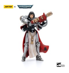 Warhammer 40k - Figurine 1/18 Adepta Sororitas Battle Sisters Order of the Argent Shroud Sister Irmengard 11 cm
