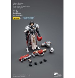 Warhammer 40k - Figurine 1/18 Adepta Sororitas Battle Sisters Order of the Argent Shroud Sister Irmengard 11 cm