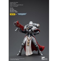 Warhammer 40k - Figurine 1/18 Adepta Sororitas Battle Sisters Order of the Argent Shroud Sister Irmengard 11 cm