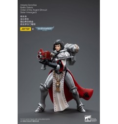 Warhammer 40k - Figurine 1/18 Adepta Sororitas Battle Sisters Order of the Argent Shroud Sister Irmengard 11 cm