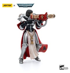 Warhammer 40k - Figurine 1/18 Adepta Sororitas Battle Sisters Order of the Argent Shroud Sister Irmengard 11 cm