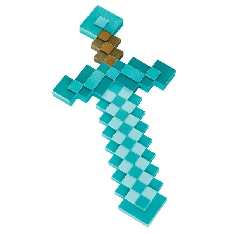Minecraft - RÃ©plique plastique Diamond Sword 51 cm