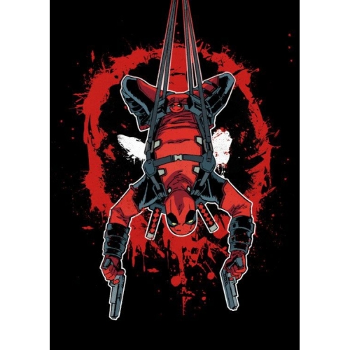 Marvel Comics - Poster en métal Deadpool Hang In There