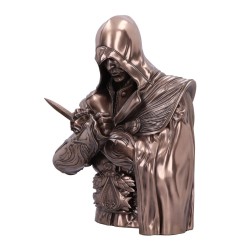 Assassin's Creed Valhalla - Buste Ezio bronze 30 cm