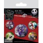 L'étrange Noel de Mr. Jack - Pack 5 badges Characters L'étrange Noel de Mr. Jack - Pack 5 badges Characters