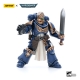 Warhammer 40k - Figurine 1/18 Ultramarines Primaris Company Champion Brother Parnaeus 12 cm