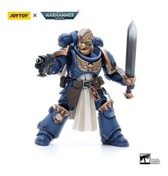 Warhammer - 40k figurine 1/18 Ultramarines Primaris Company Champion Brother Parnaeus 12 cm