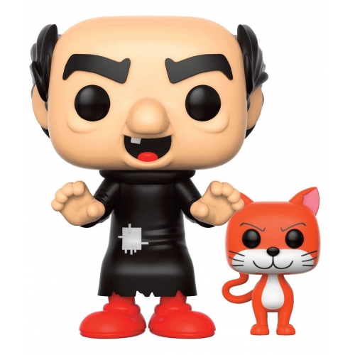 Les Schtroumpfs - Figurine POP! Gargamel & Azrael 9 cm