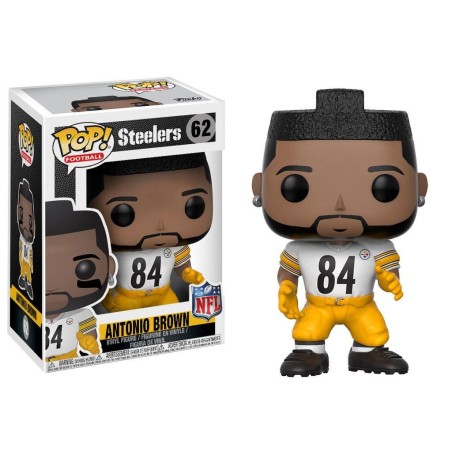 NFL - POP! Football Vinyl Figurine Antonio Brown (Pittsburgh Steelers) 9 cm