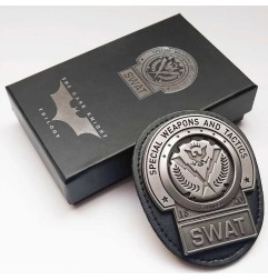 DC Comics - Batman réplique 1/1 The Dark Knight Gotham City SWAT Badge Limited Edition
