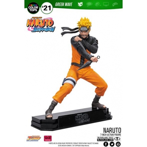 Naruto Shippuden - Figurine Color Tops Uzumaki 18 cm