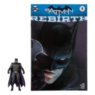 DC Direct Page Punchers - Figurine et comic book Batman (Rebirth) 8 cm