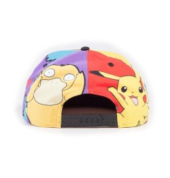 Pokémon - Casquette Snapback Multi Pop Art